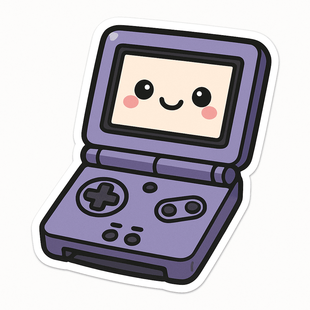 Retro Clamshell Gamer