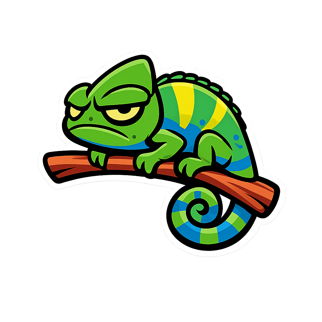 Grumpy Chameleon
