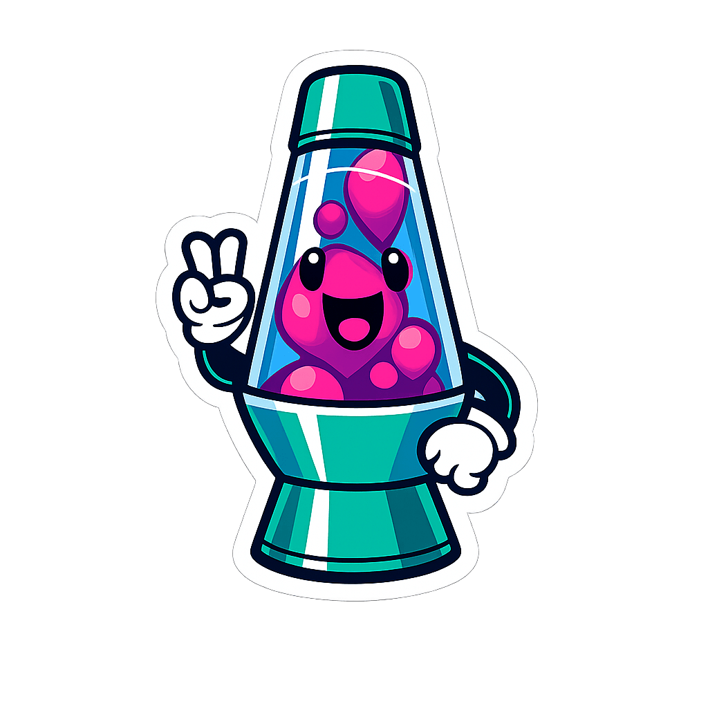 Groovy Lava Lamp Mascot