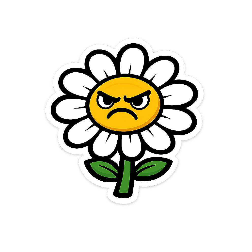 Grumpy Spring Daisy